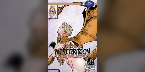 Cover image for LycanthropeLand Filler Comic 003 - The New Weredragon Training Video