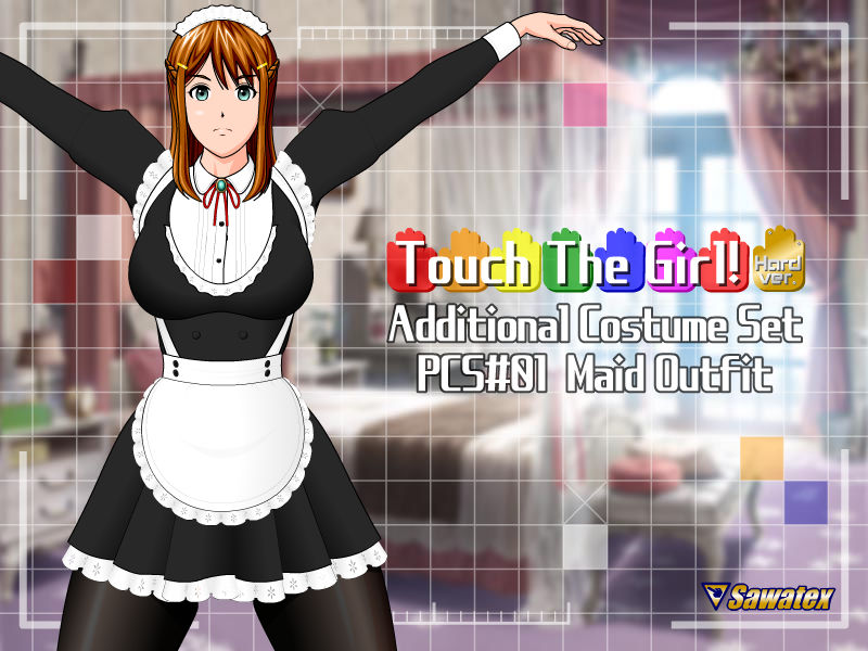 PCS#01 Maid Outfit - Touch The Girl! additional costume set by Sawatex