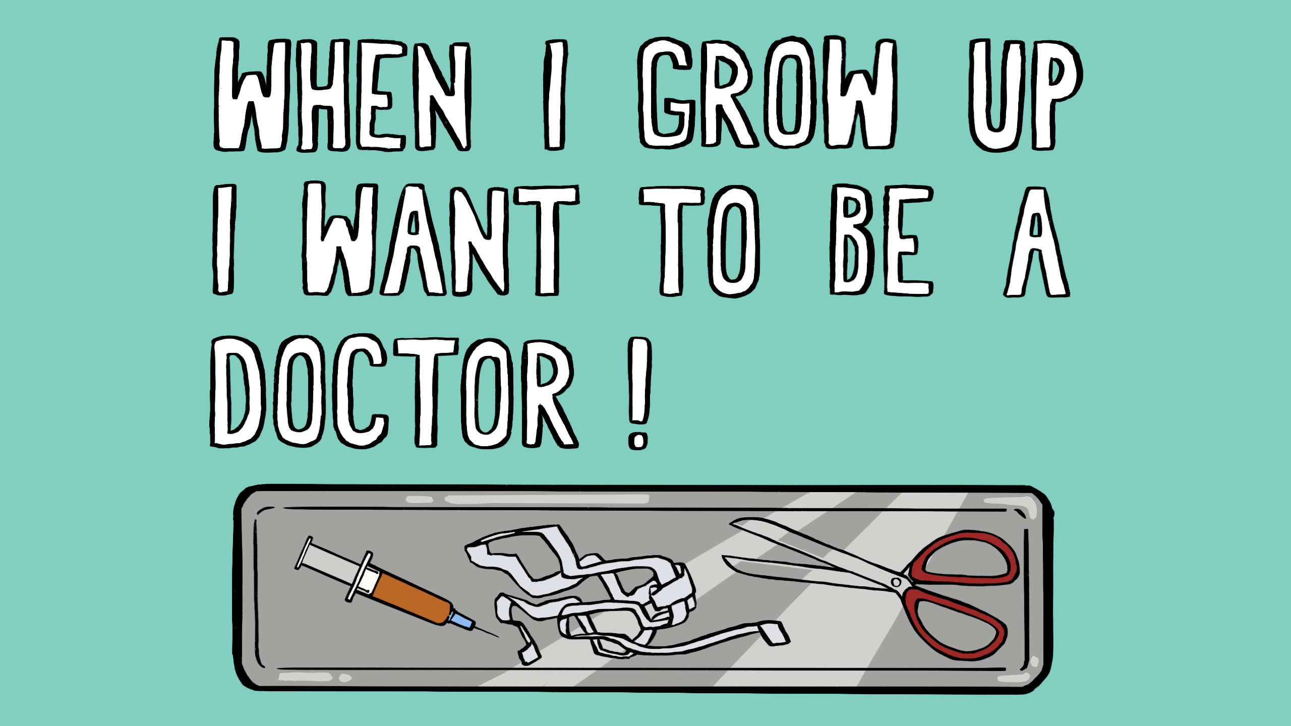 Cover image for When I grow up I want to be a doctor!