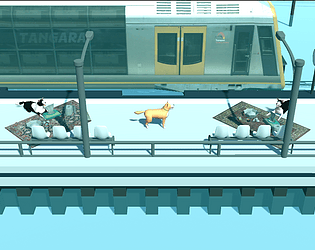 Lost in train station