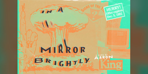 Cover image for In a Mirror Brightly