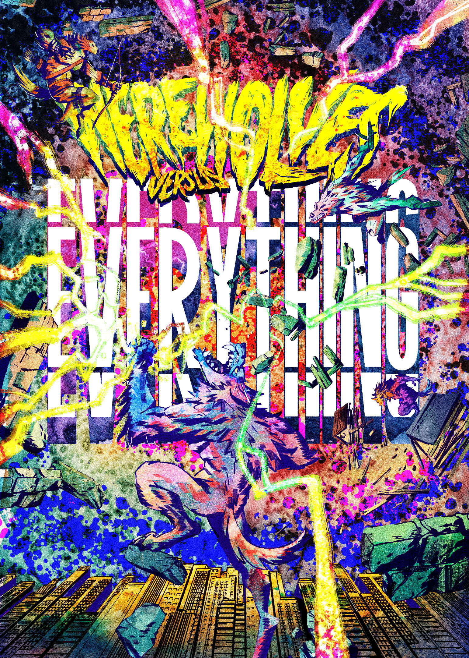 Cover image for WEREWOLVES VERSUS: EVERYTHING