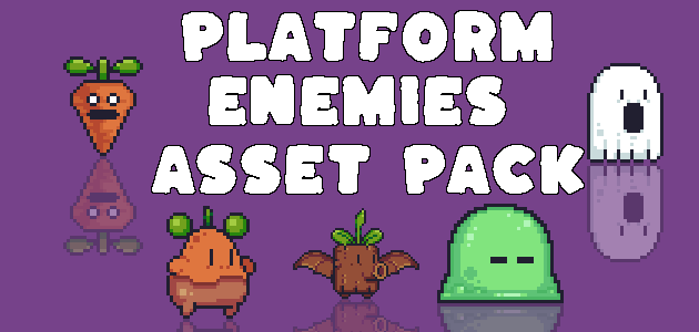 Platform Enemies Asset Pack