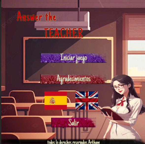 Answer The Teacher Esp-Eng
