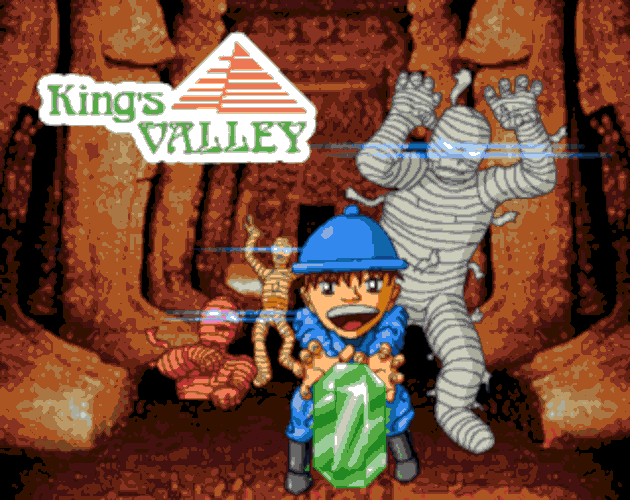 King's Valley - Commodore 64 Game - Download Disk/Tape
