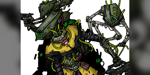Cover image for HORUS "Rat King" for Lancer RPG