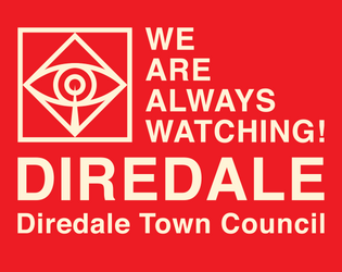 DIREDALE   - A Censoring & Assessment Tool (Bookmark Game) for the town of Diredale. 