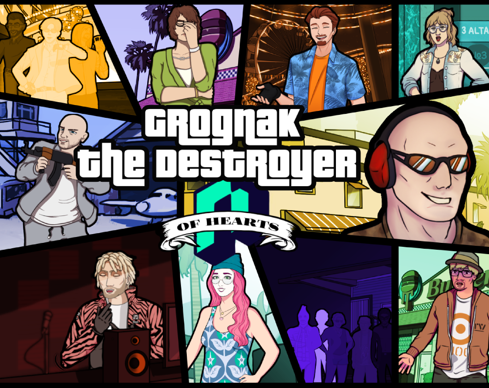 Cover image for Grognak the Destroyer of Hearts