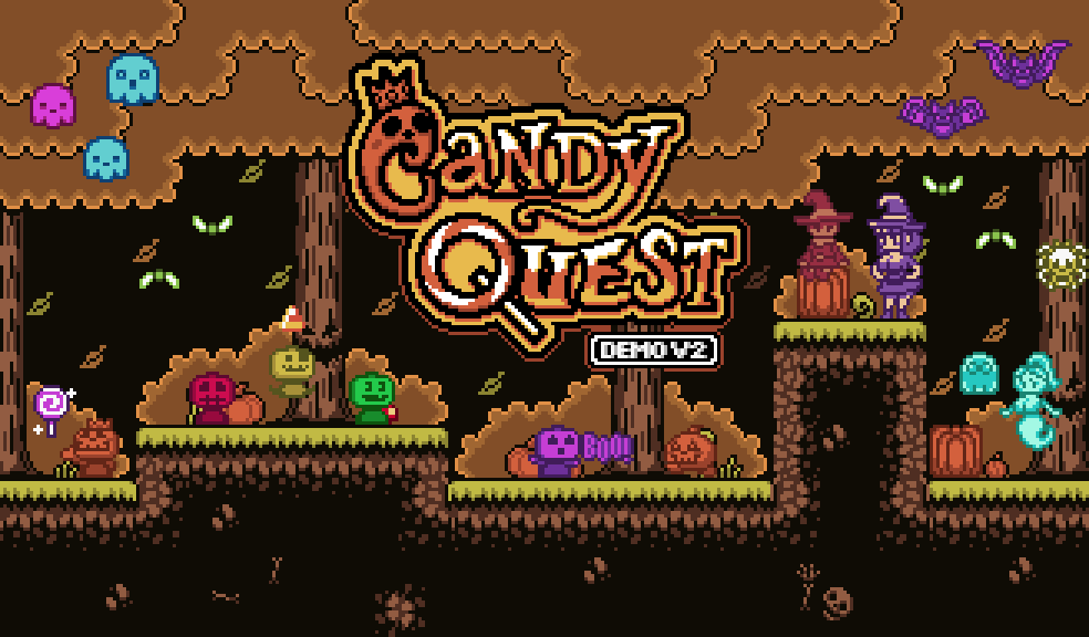Candy Quest Demo V2 Game Boy Color by MaxBeforeTheOne