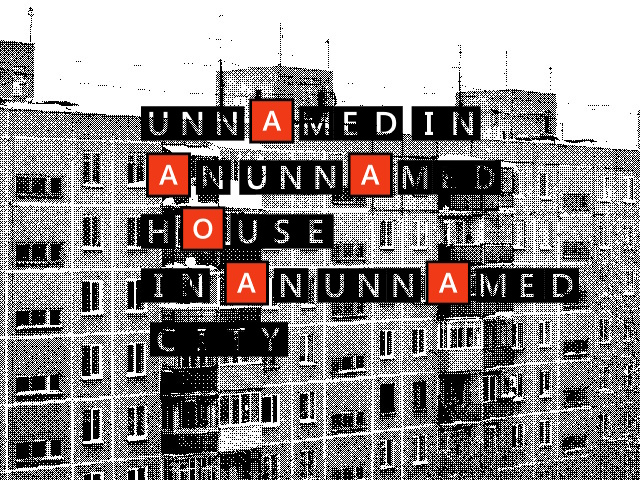Unnamed in an unnamed house in an unnamed city cover