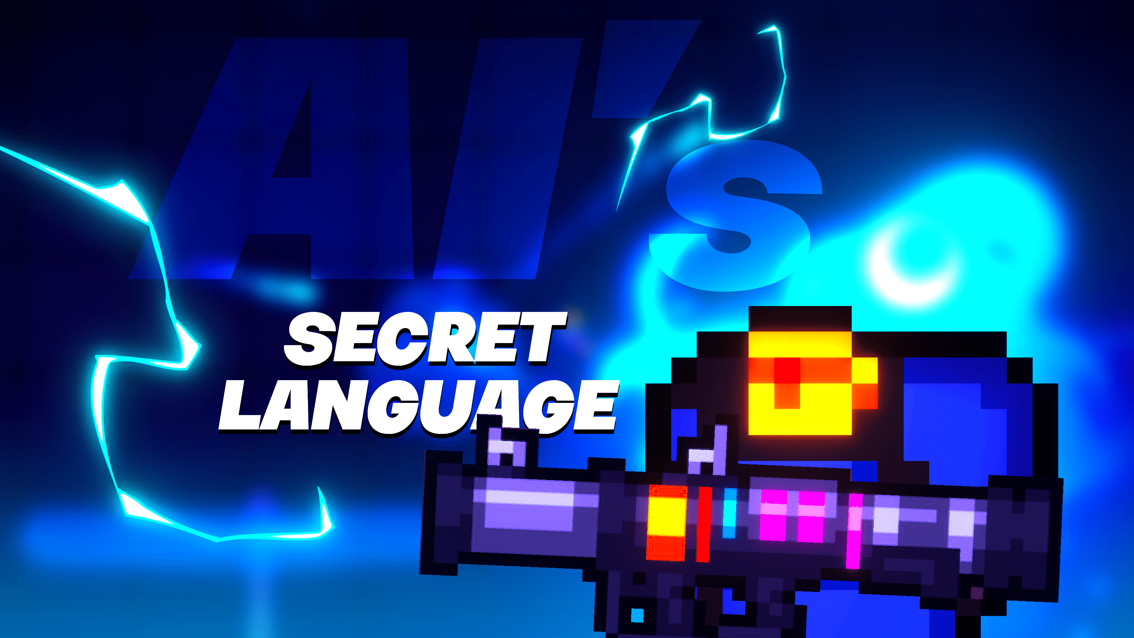 Rate AI's Secret Language by AbhiTechGames for BYOG 2023 itch.io