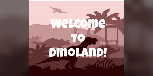 Cover image for Welcome to Dinoland