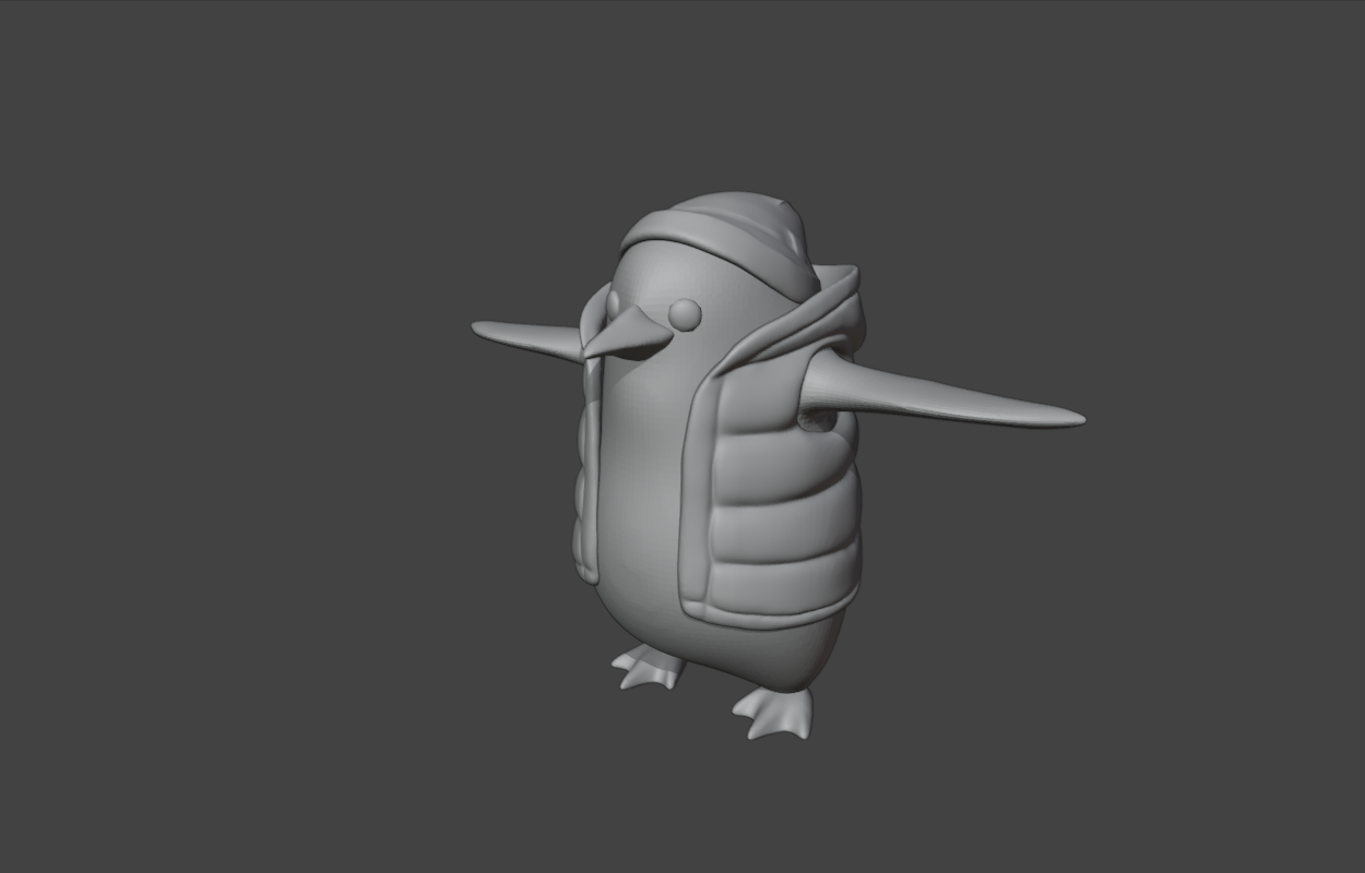 Penguin (high poly)