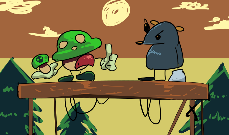 Cover image for Mushroom wars