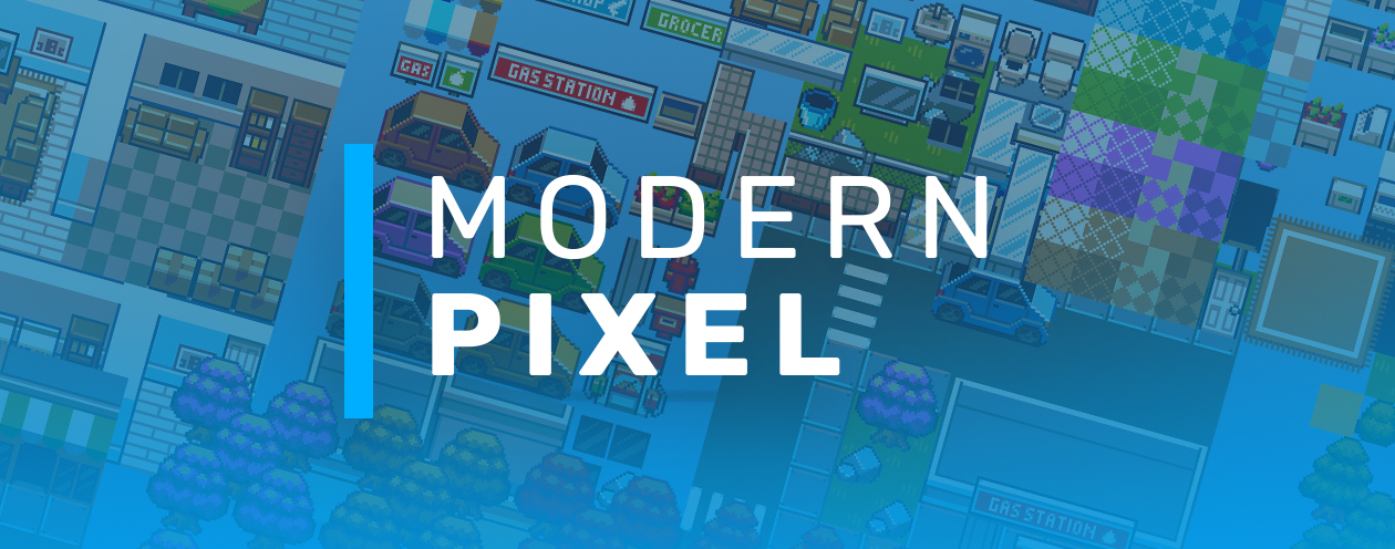 Modern Pixel - RPG Tileset Pack [16x16]