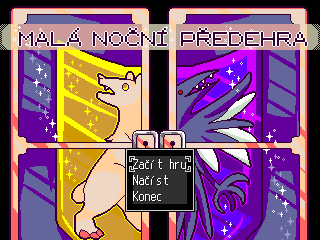 Cover image for MALÁ NOČNÍ PŘEDEHRA