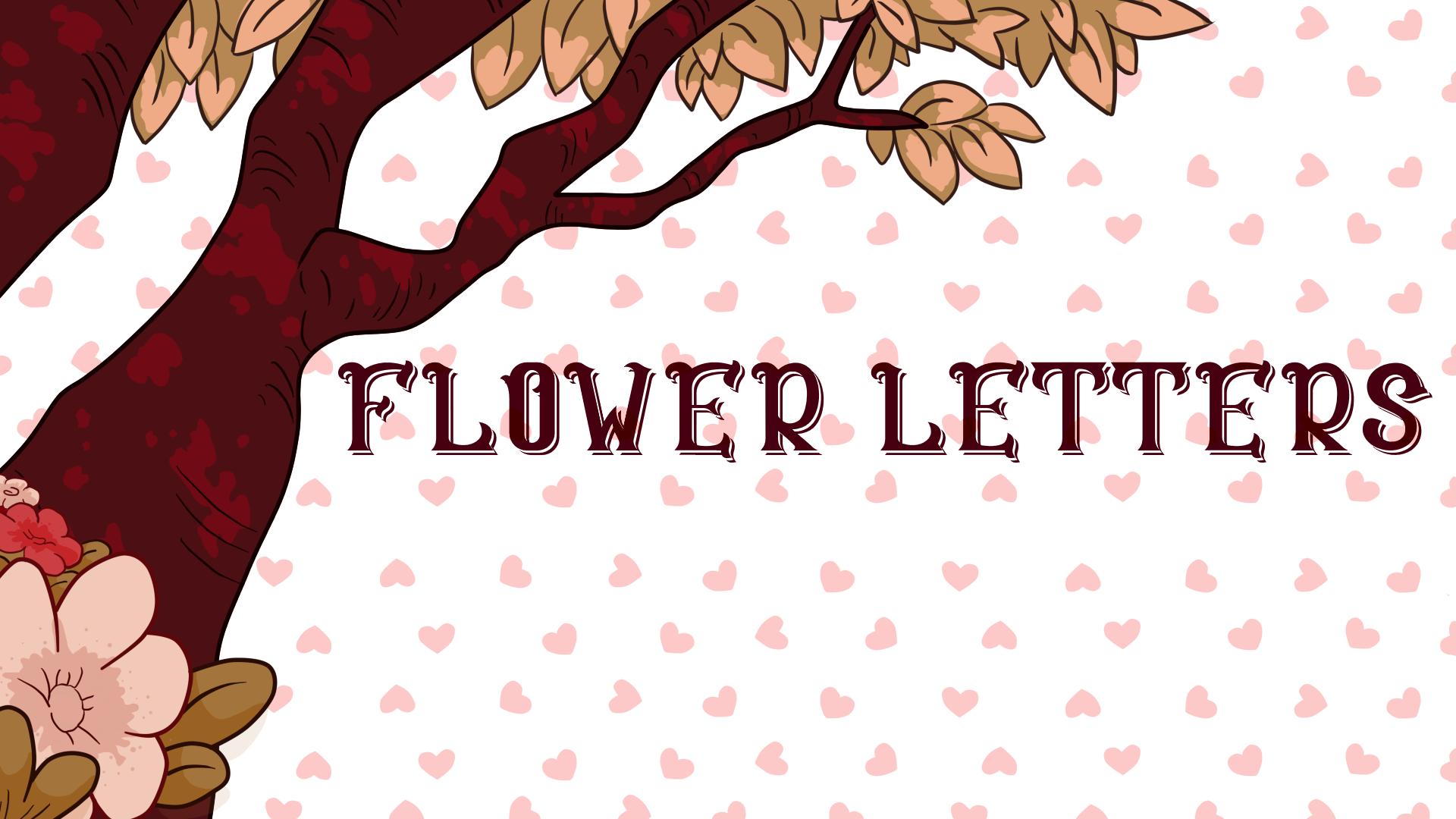 Flower letters