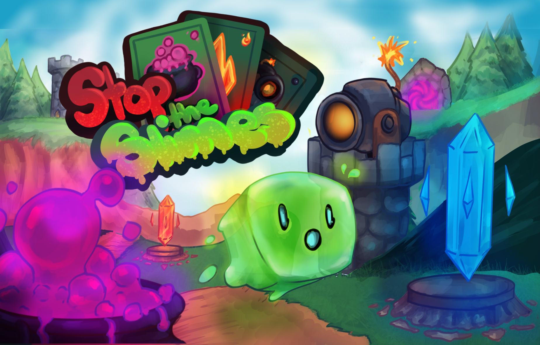 Cover image for Stop The Slimes