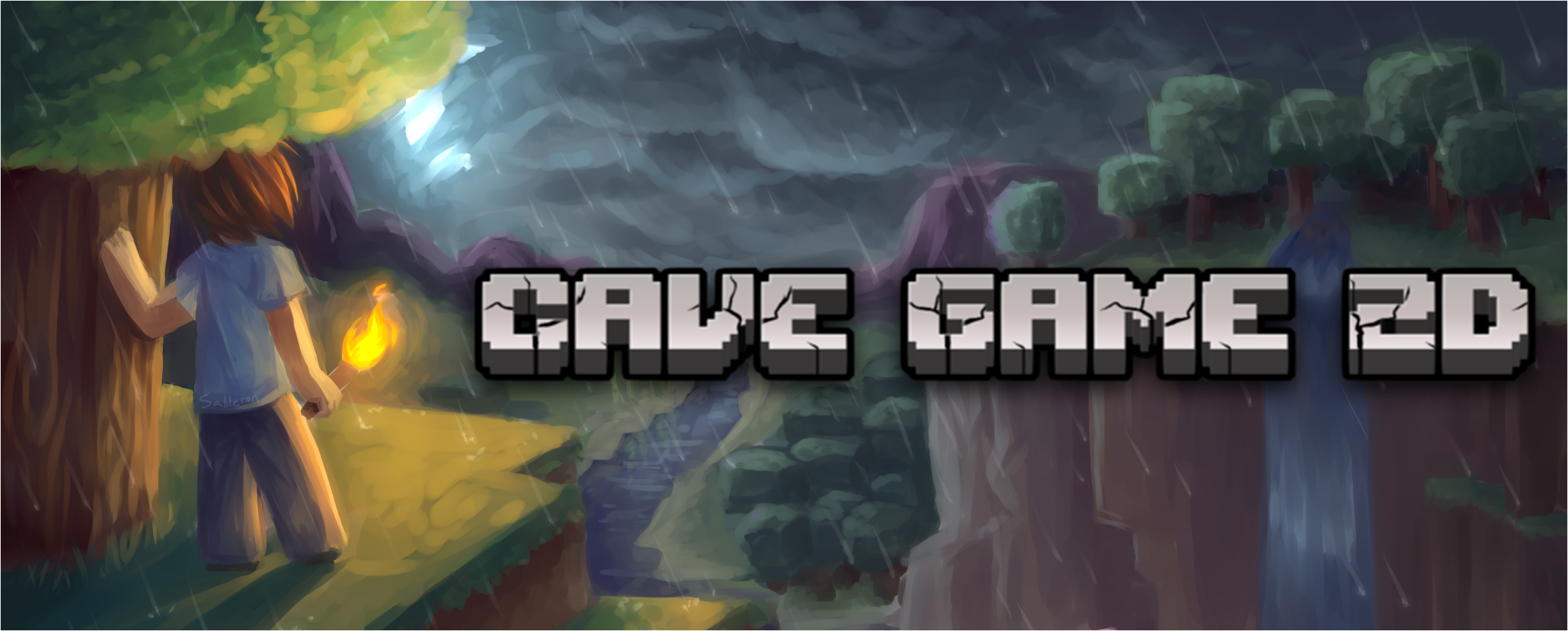 Cave Game 2D Pre-Classic v0.1