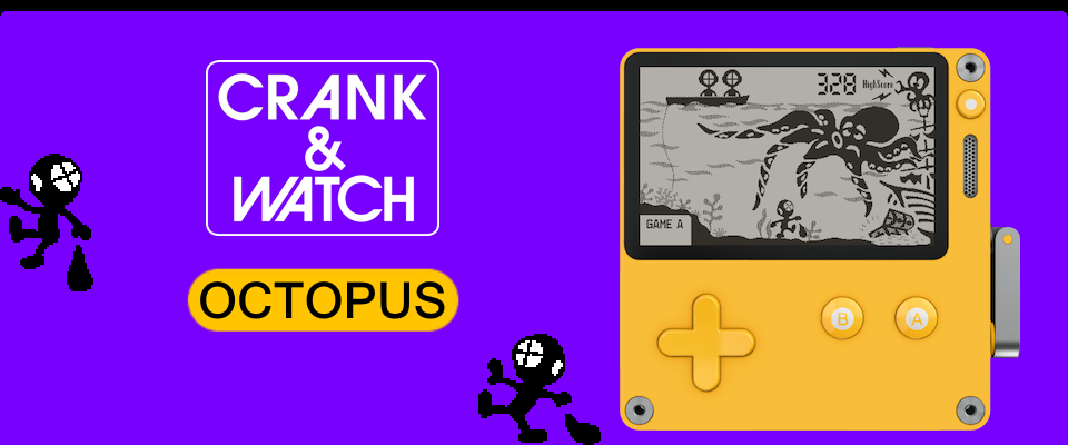 Crank & Watch: Octopus (Playdate)