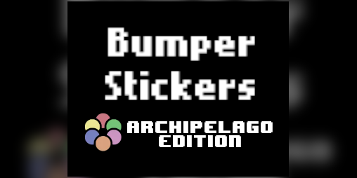 Cover image for Bumper Stickers Archipelago Edition