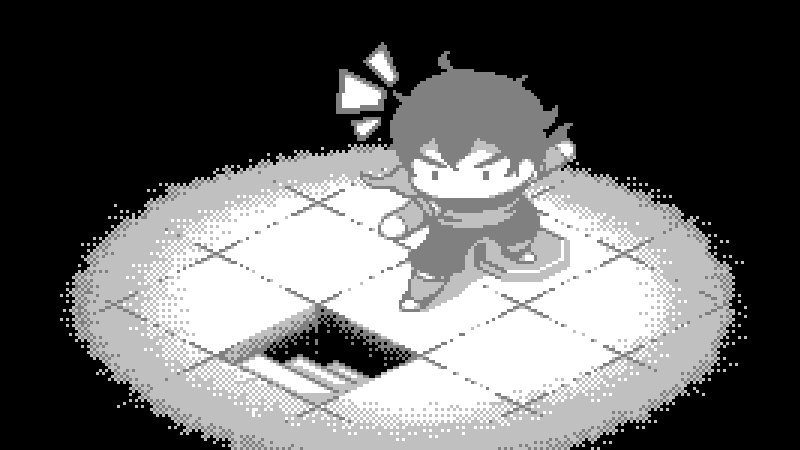 Stranger from omori pixel art