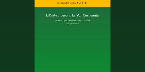 Cover image for L'Ombrafosso e la Val Carbonaia