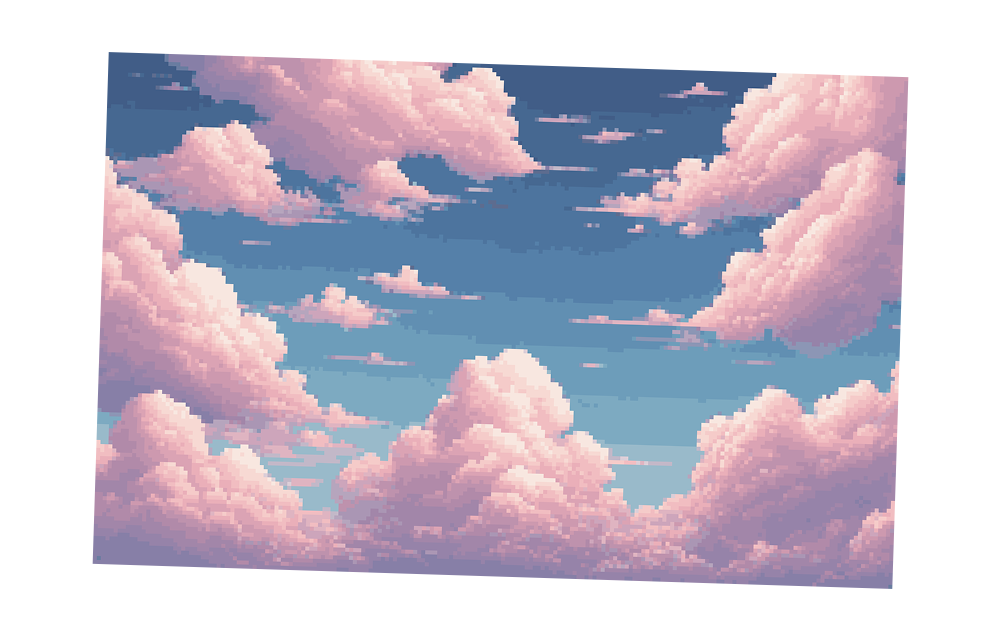 Free Clouds Pixel Art Asset Pack Download 