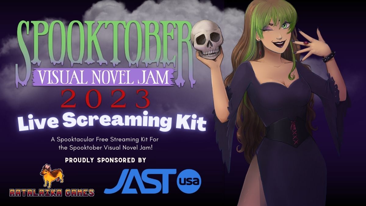 Spooktober Visual Novel Jam 2023 Live Screaming Kit