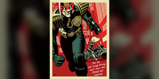 Cover image for Into the Dredd : The Pit une Long Story par Malone