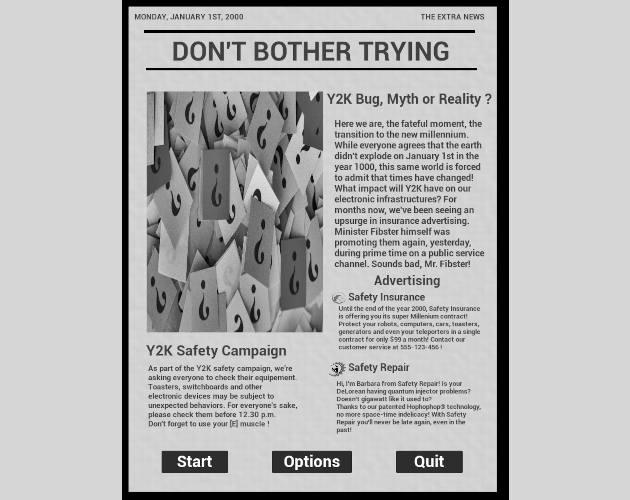 Don't Bother Trying