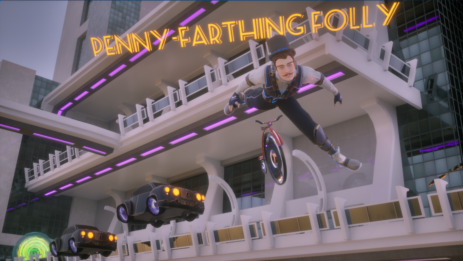 Penny-farthing Folly