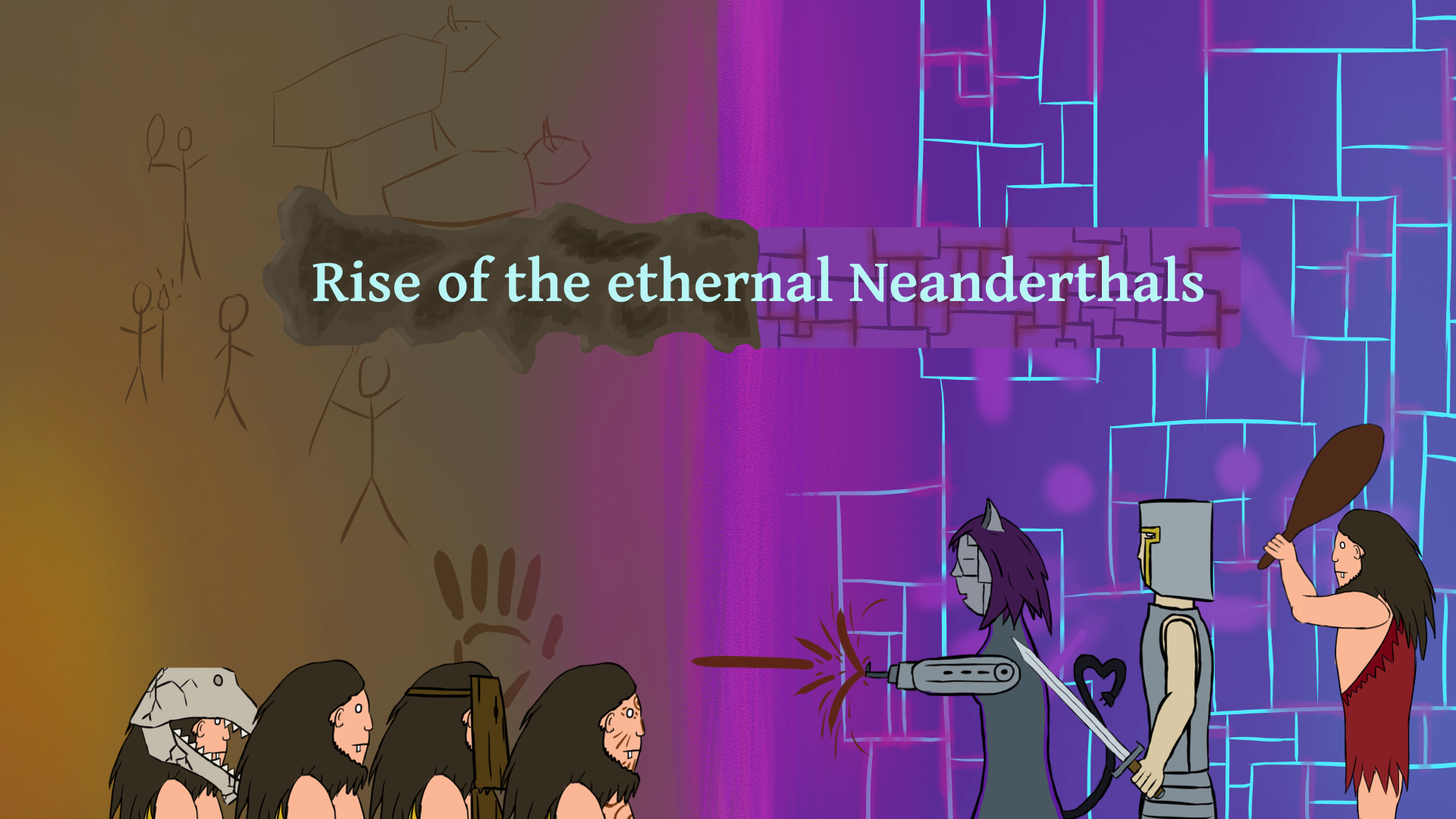 Rise of the ethernal neanderthals by marin1234 for 2023 epic megajam