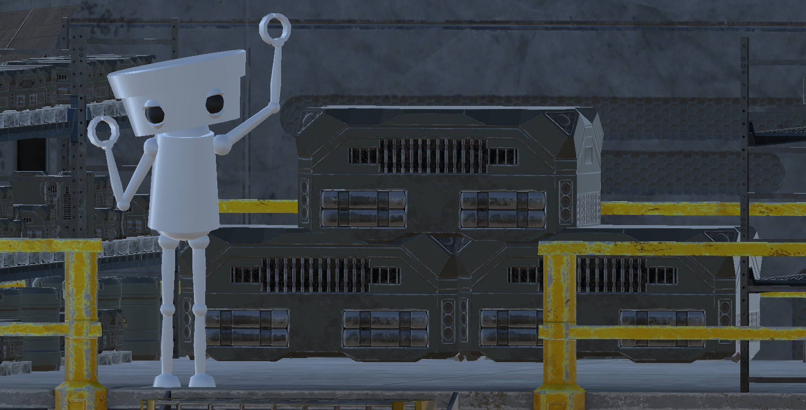HazardScape : A One Button Adventure