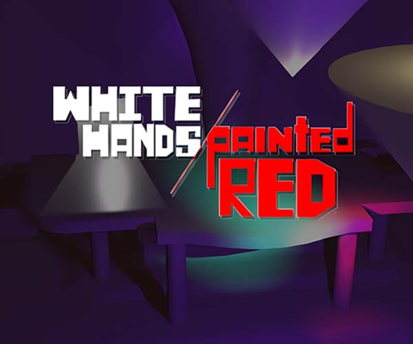 Cover image for WHITE HANDS PAINTED RED