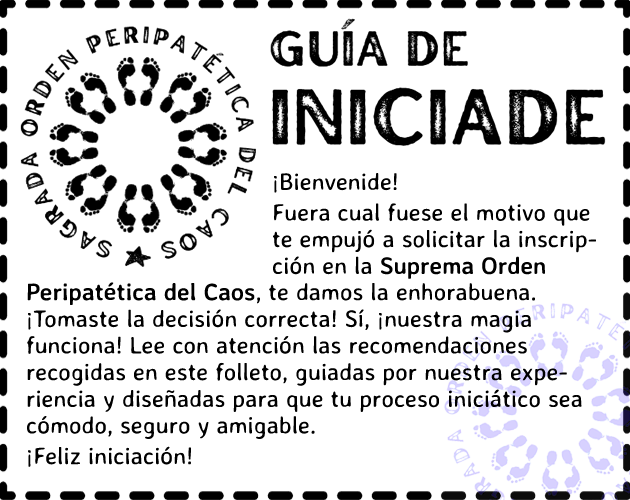 Cover image for Suprema Orden Peripatética del Caos. Guía de Iniciade