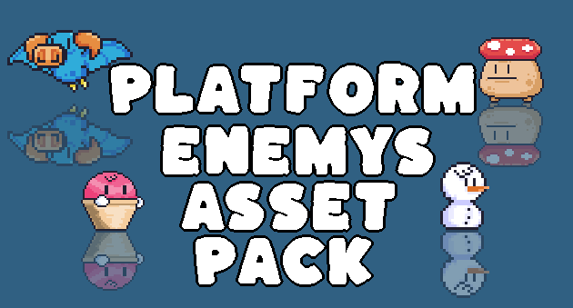 Platform Enemies Asset Pack