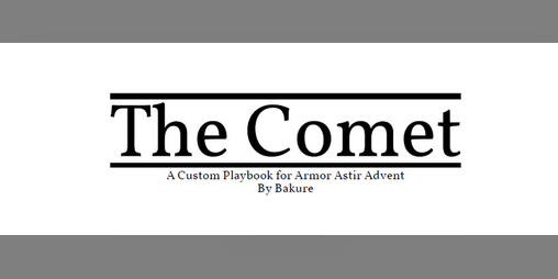 Cover image for The Comet: An Armour Astir Advent Playbook