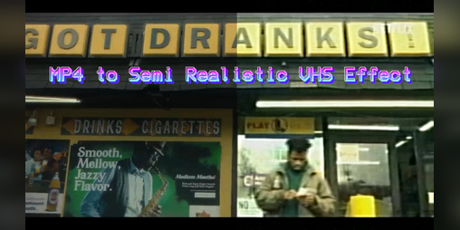 Cover image for MP4 to Semi Realistic VHS Effect Converter