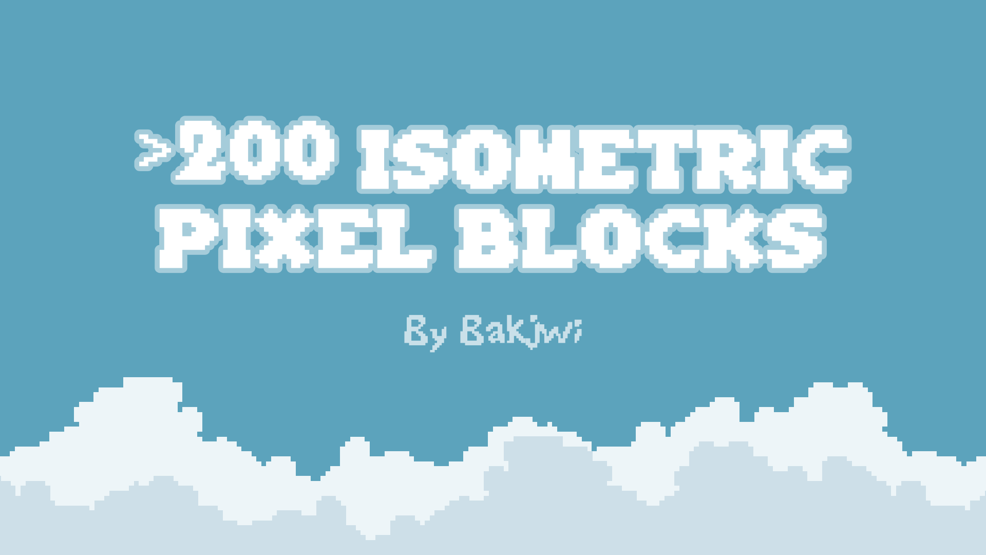 Bakjwi's Pixel Isometric Tilesheet ( Pt 1 )