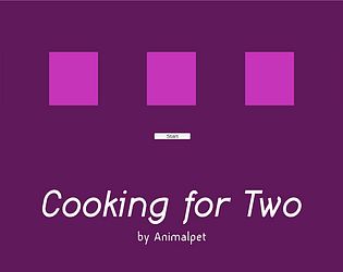 Cooking for Two