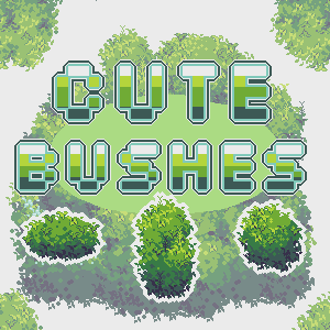 10 CUTE BUSHES (with flower variants!)