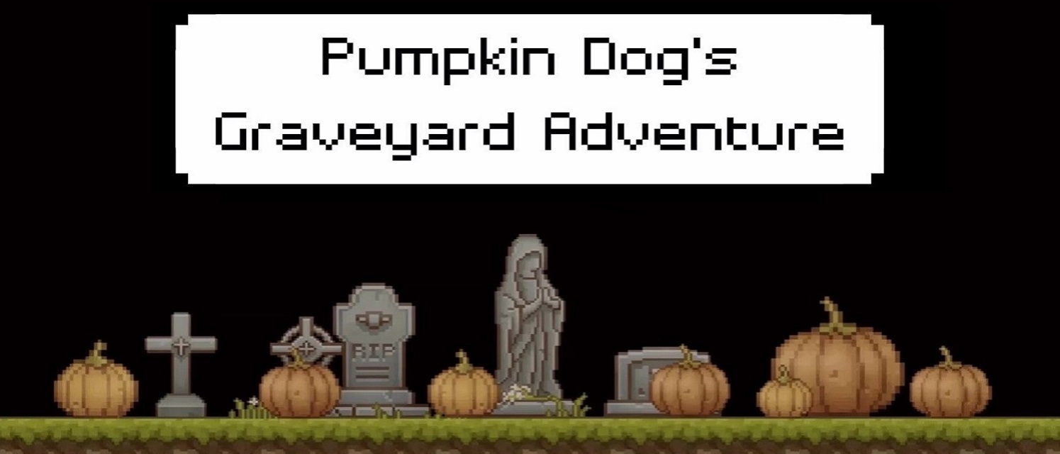 Pumpkin Dog's Graveyard Adventure