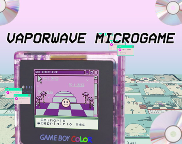 Cover image for VAPORWAVE MICROGAME