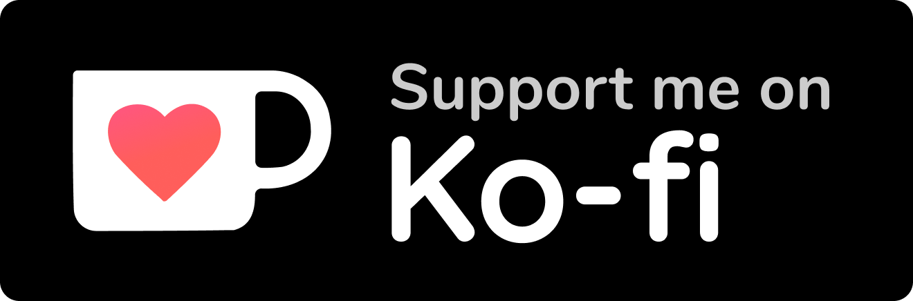 Support me on Kofi