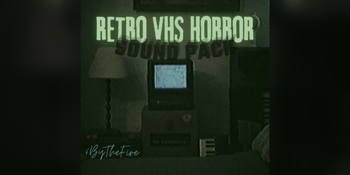 Cover image for Retro VHS Horror Sound Pack (30 Sounds) [BGS/SFX]