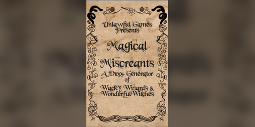 Cover image for Magical Miscreants: d100+ Wizard & Witches