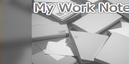 Cover image for myWorkNotes