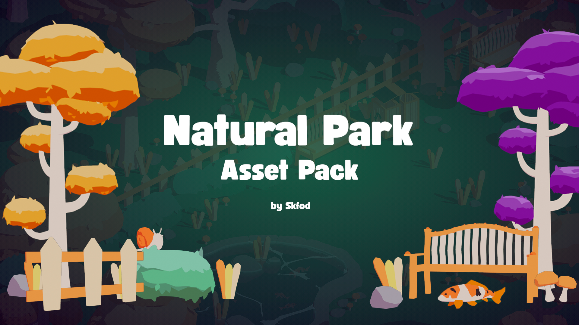 Low Poly Asset Pack - Natural Park