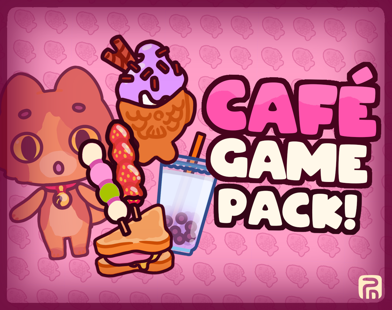 Full Cute Cafe Game Assets (Asset Pack) by Penzilla
